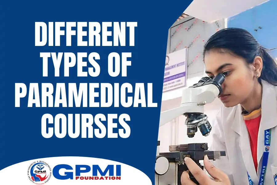 types of paramedical courses