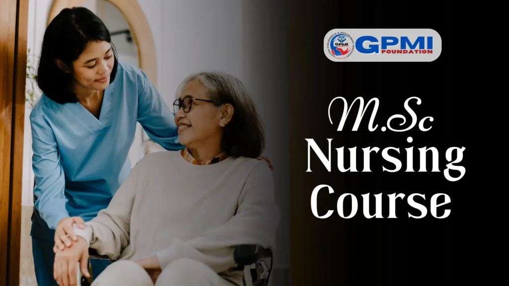 MSc Nursing Course