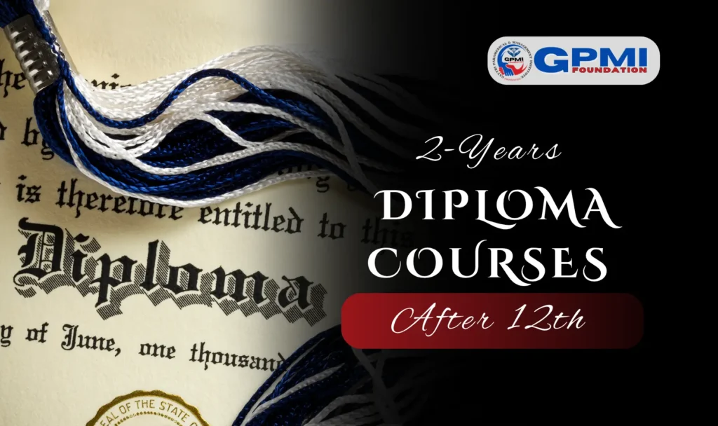 2-year diploma courses after 12th