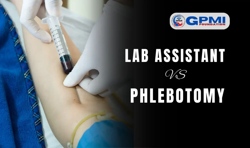 Lab Assistant Vs Phlebotomy