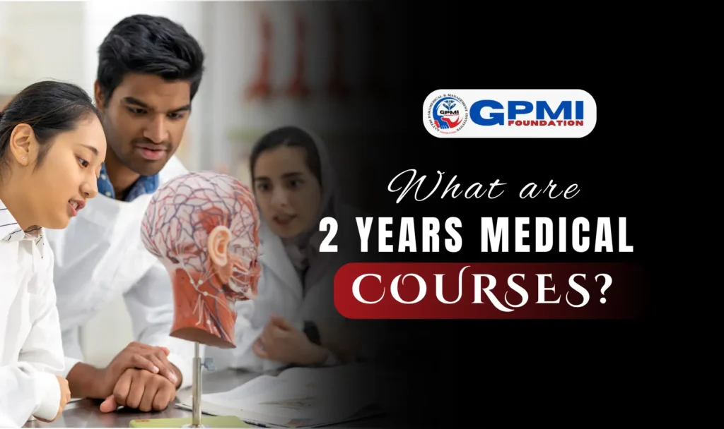 What are 2 year Medical Courses?